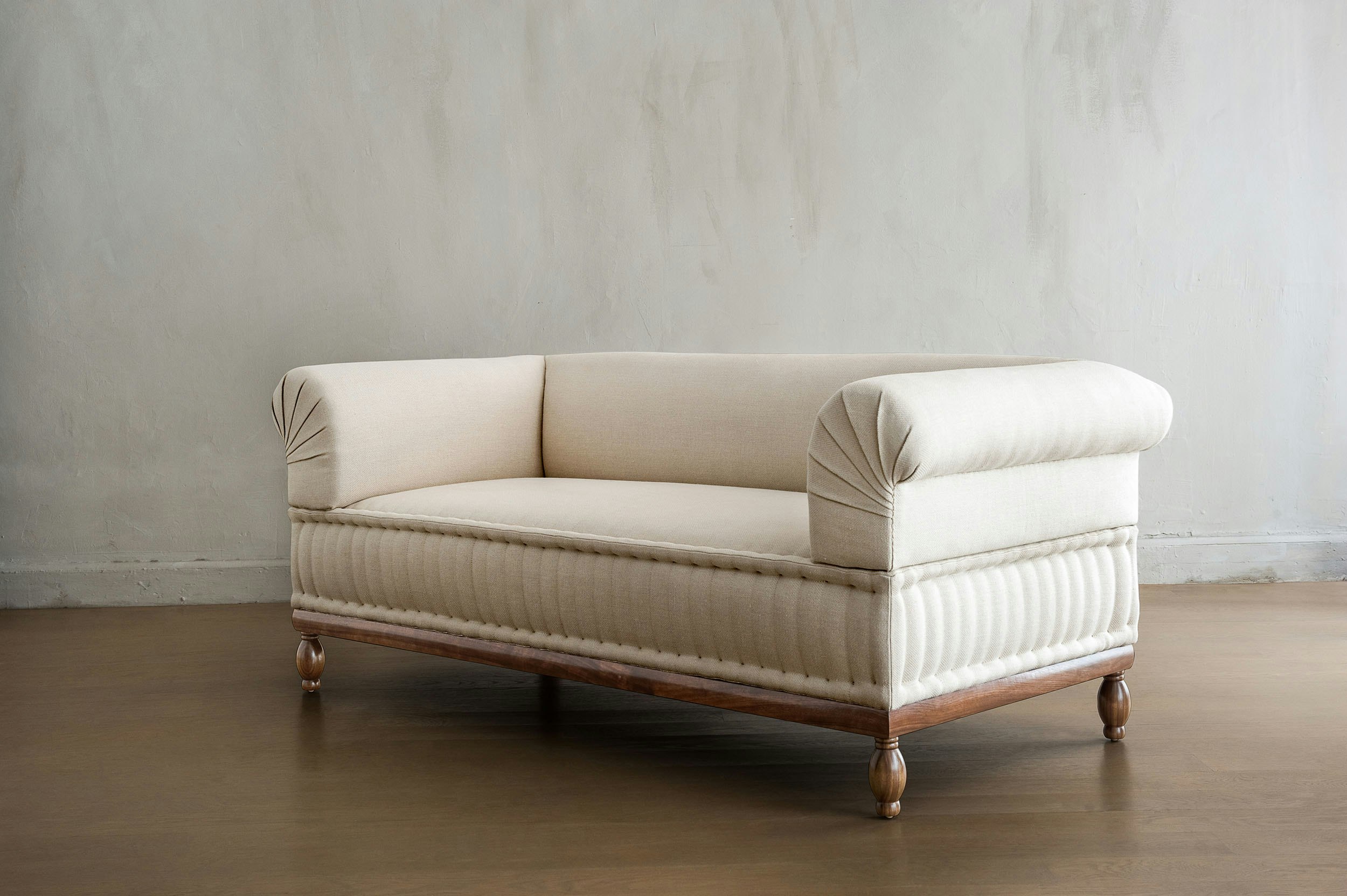 Dmitriy & Co Products Brampton Pleated Sofa